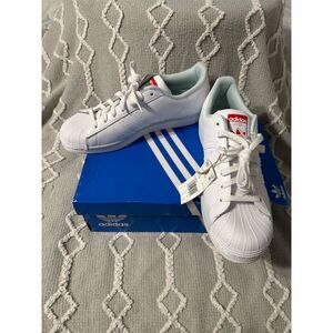 Adidas Superstar Men’s Sneakers White Size 12 Athletic Casual Shoes